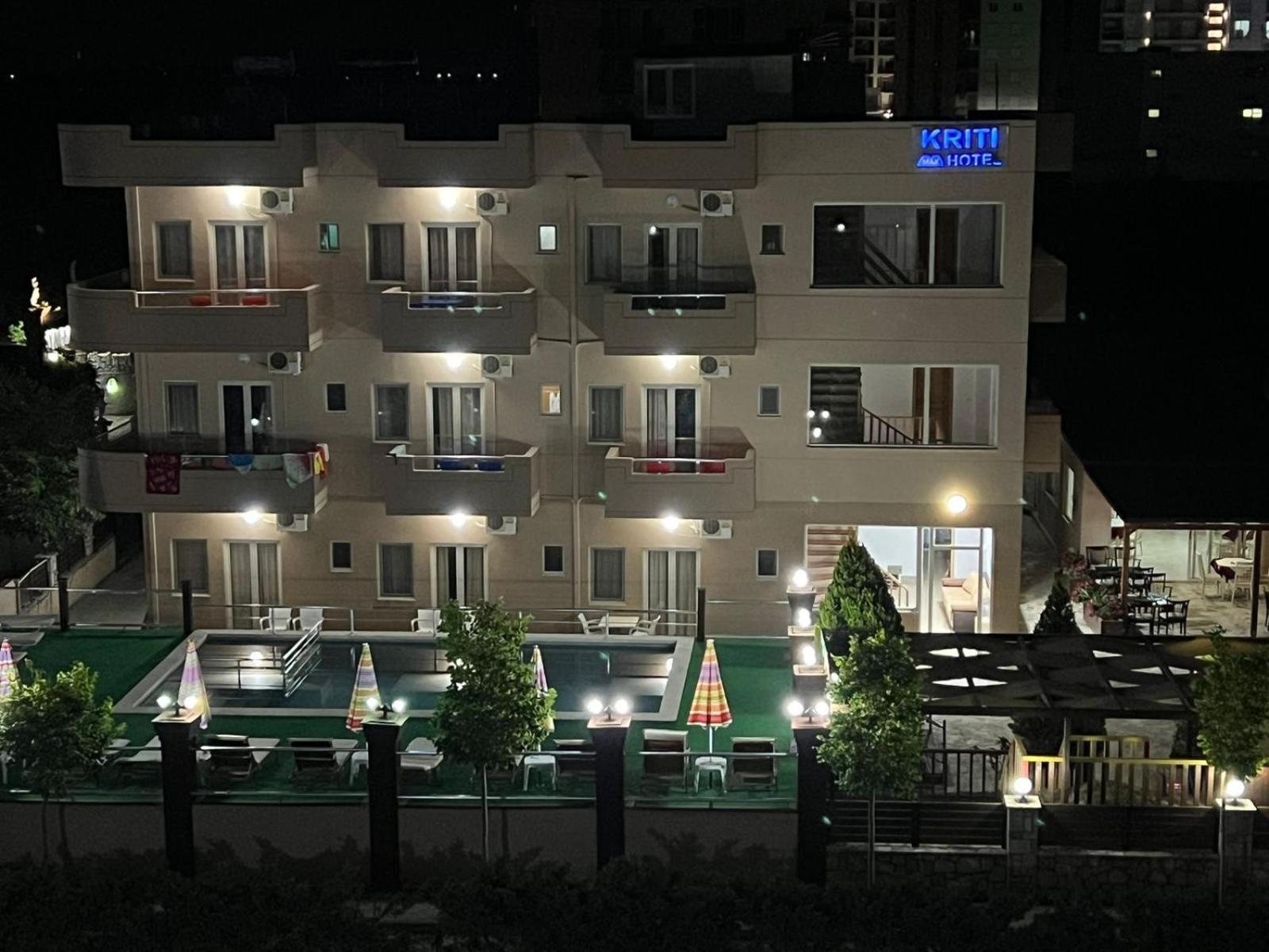 Hotel Kriti Max , Shengjin Shëngjin Extérieur photo